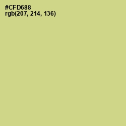 #CFD688 - Pine Glade Color Image