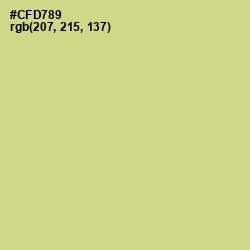 #CFD789 - Pine Glade Color Image