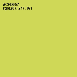 #CFD957 - Wattle Color Image