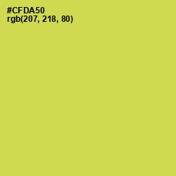 #CFDA50 - Wattle Color Image