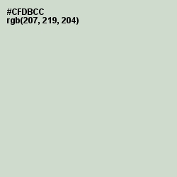 #CFDBCC - Tasman Color Image