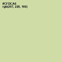 #CFDCA6 - Green Mist Color Image