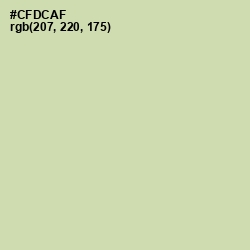 #CFDCAF - Green Mist Color Image