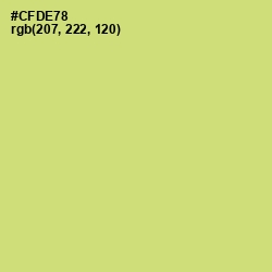 #CFDE78 - Chenin Color Image