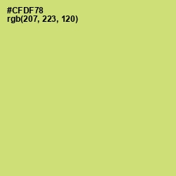 #CFDF78 - Chenin Color Image