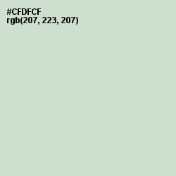 #CFDFCF - Tasman Color Image