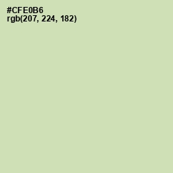 #CFE0B6 - Caper Color Image
