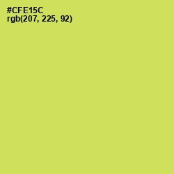 #CFE15C - Wattle Color Image