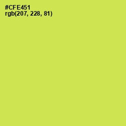 #CFE451 - Wattle Color Image