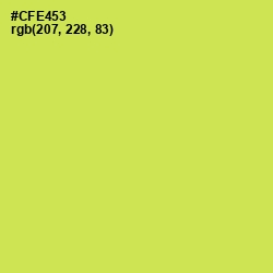 #CFE453 - Wattle Color Image