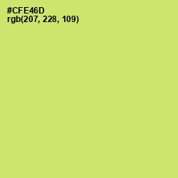 #CFE46D - Yellow Green Color Image