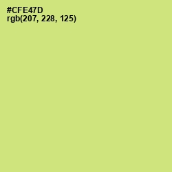 #CFE47D - Yellow Green Color Image