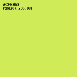 #CFEB58 - Wattle Color Image