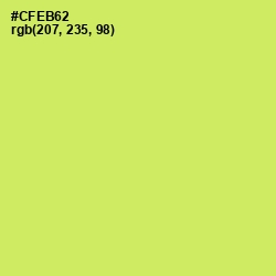 #CFEB62 - Yellow Green Color Image