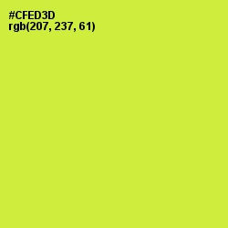 #CFED3D - Pear Color Image