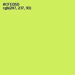 #CFED5D - Yellow Green Color Image