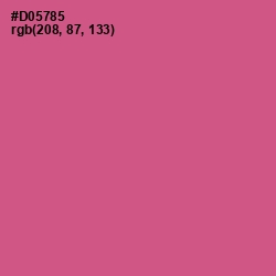 #D05785 - Mulberry Color Image