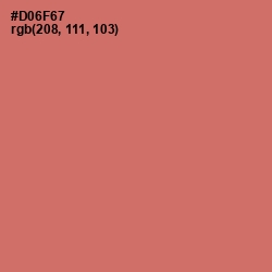 #D06F67 - Roman Color Image