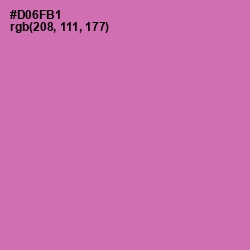 #D06FB1 - Hopbush Color Image