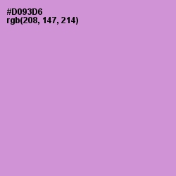 #D093D6 - Light Wisteria Color Image
