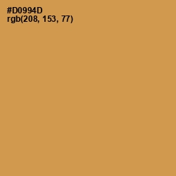 #D0994D - Tussock Color Image