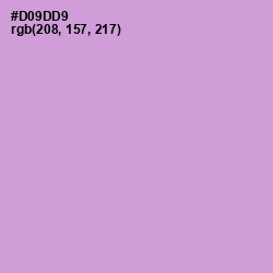 #D09DD9 - Light Wisteria Color Image