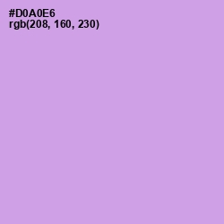 #D0A0E6 - Perfume Color Image