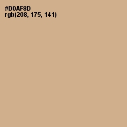 #D0AF8D - Tumbleweed Color Image