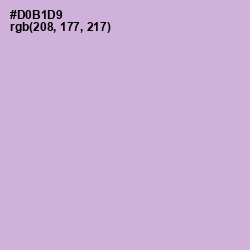 #D0B1D9 - Thistle Color Image