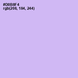 #D0B8F4 - Perfume Color Image