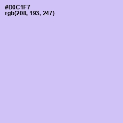 #D0C1F7 - Moon Raker Color Image