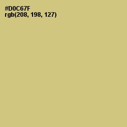 #D0C67F - Chenin Color Image