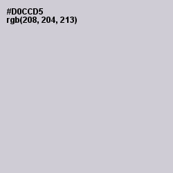 #D0CCD5 - Maverick Color Image
