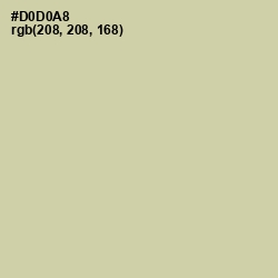 #D0D0A8 - Sapling Color Image