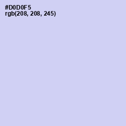 #D0D0F5 - Fog Color Image