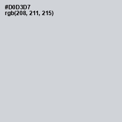 #D0D3D7 - Quill Gray Color Image