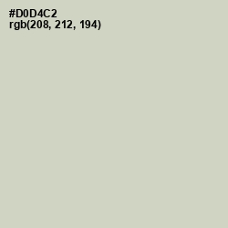 #D0D4C2 - Celeste Color Image