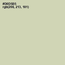 #D0D5B5 - Green Mist Color Image