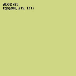 #D0D783 - Pine Glade Color Image