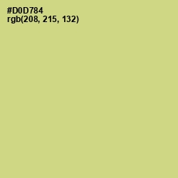 #D0D784 - Pine Glade Color Image