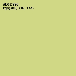 #D0D886 - Deco Color Image