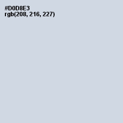 #D0D8E3 - Geyser Color Image
