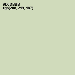 #D0DBBB - Green Mist Color Image