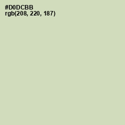 #D0DCBB - Green Mist Color Image