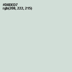 #D0DED7 - Iron Color Image