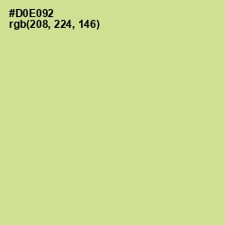 #D0E092 - Deco Color Image