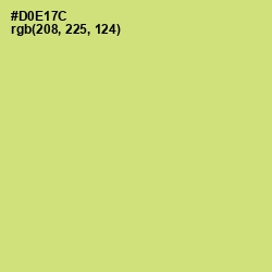#D0E17C - Yellow Green Color Image