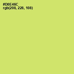 #D0E46C - Yellow Green Color Image