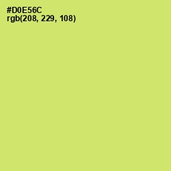 #D0E56C - Yellow Green Color Image