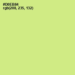 #D0EB84 - Mindaro Color Image